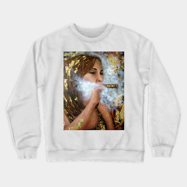 Lounge lady 200 Crewneck Sweatshirt by amoxes